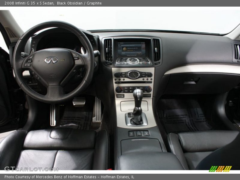 Black Obsidian / Graphite 2008 Infiniti G 35 x S Sedan