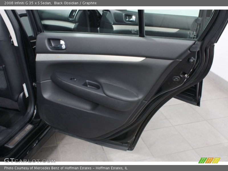 Black Obsidian / Graphite 2008 Infiniti G 35 x S Sedan