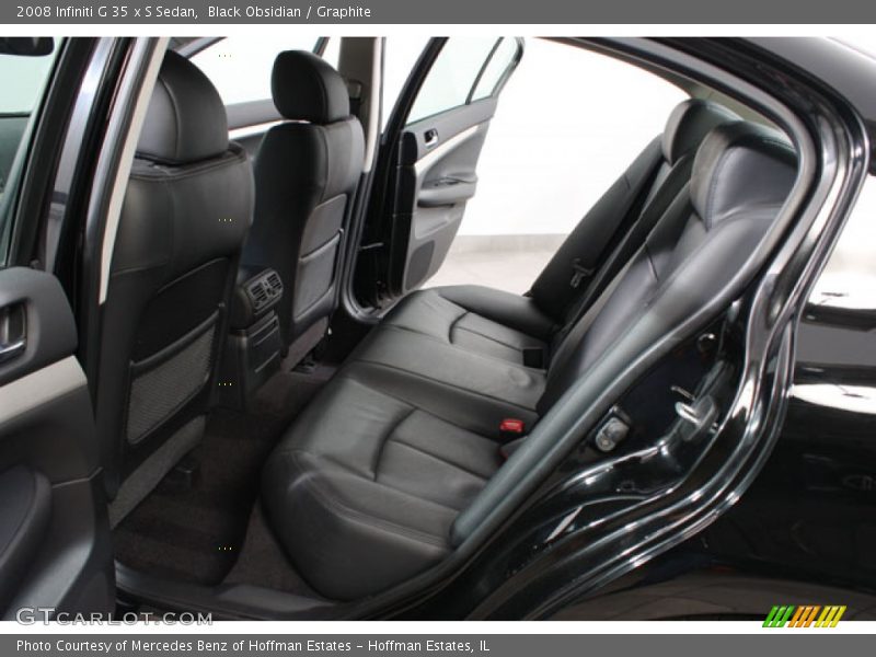 Black Obsidian / Graphite 2008 Infiniti G 35 x S Sedan
