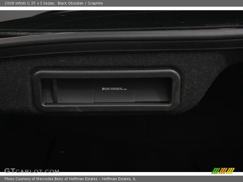 Black Obsidian / Graphite 2008 Infiniti G 35 x S Sedan
