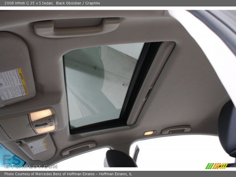 Black Obsidian / Graphite 2008 Infiniti G 35 x S Sedan