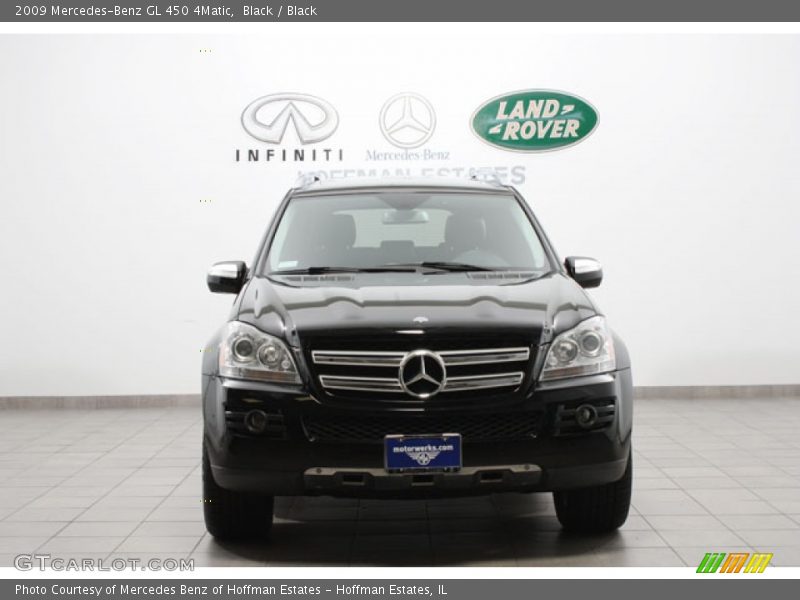 Black / Black 2009 Mercedes-Benz GL 450 4Matic