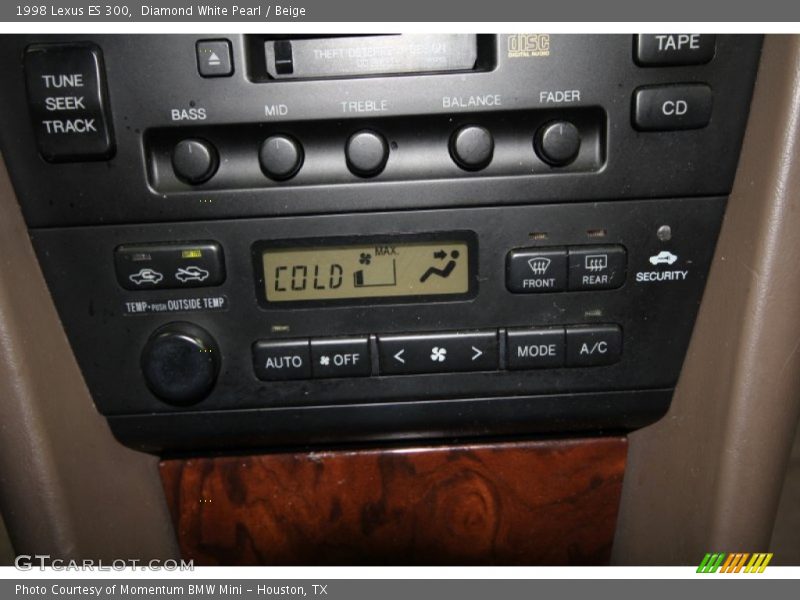 Diamond White Pearl / Beige 1998 Lexus ES 300