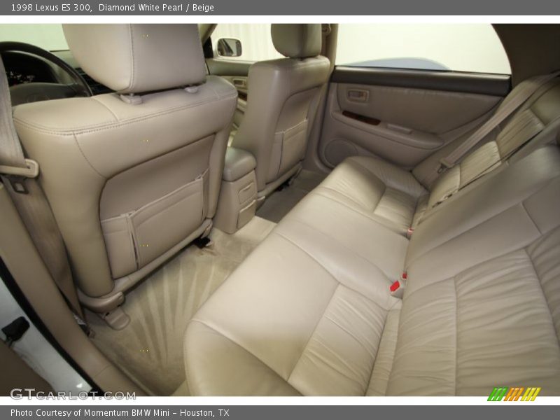 Diamond White Pearl / Beige 1998 Lexus ES 300