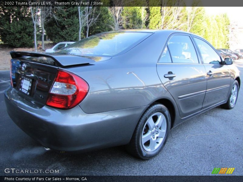 Phantom Gray Pearl / Stone 2002 Toyota Camry LE V6