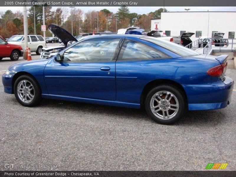  2005 Cavalier LS Sport Coupe Arrival Blue Metallic