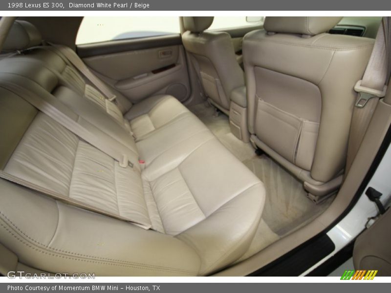 Diamond White Pearl / Beige 1998 Lexus ES 300