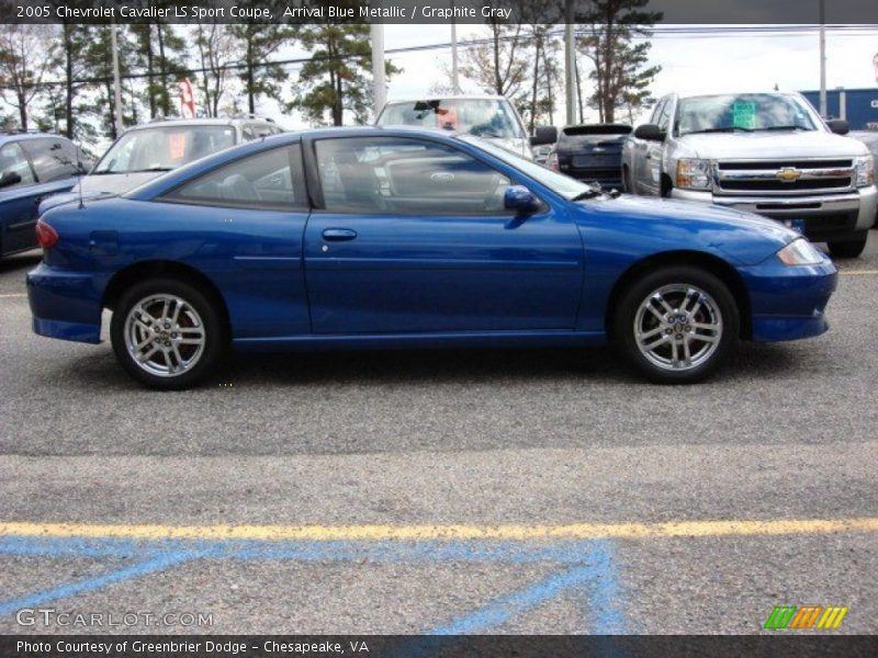  2005 Cavalier LS Sport Coupe Arrival Blue Metallic