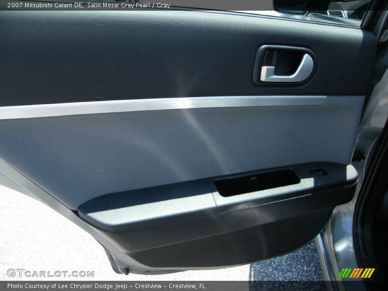 Satin Mesai Gray Pearl / Gray 2007 Mitsubishi Galant DE
