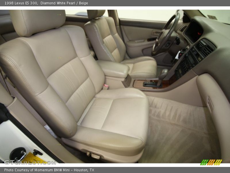 Diamond White Pearl / Beige 1998 Lexus ES 300