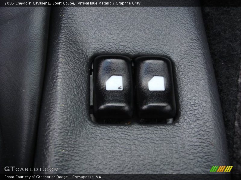 Arrival Blue Metallic / Graphite Gray 2005 Chevrolet Cavalier LS Sport Coupe