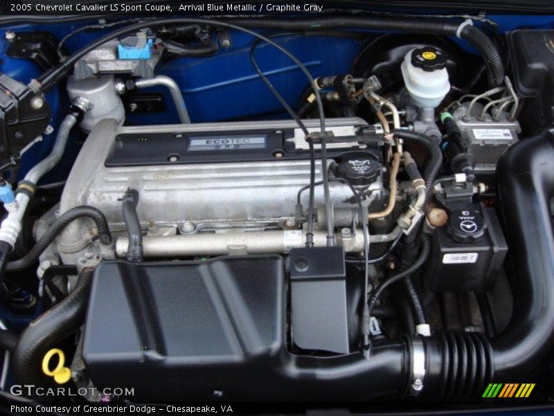  2005 Cavalier LS Sport Coupe Engine - 2.2 Liter DOHC 16 Valve 4 Cylinder