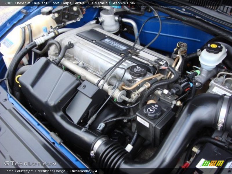  2005 Cavalier LS Sport Coupe Engine - 2.2 Liter DOHC 16 Valve 4 Cylinder