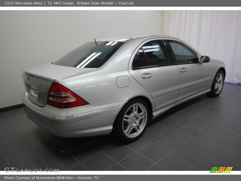 Brilliant Silver Metallic / Charcoal 2003 Mercedes-Benz C 32 AMG Sedan