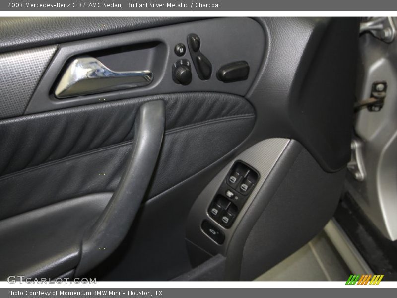 Brilliant Silver Metallic / Charcoal 2003 Mercedes-Benz C 32 AMG Sedan