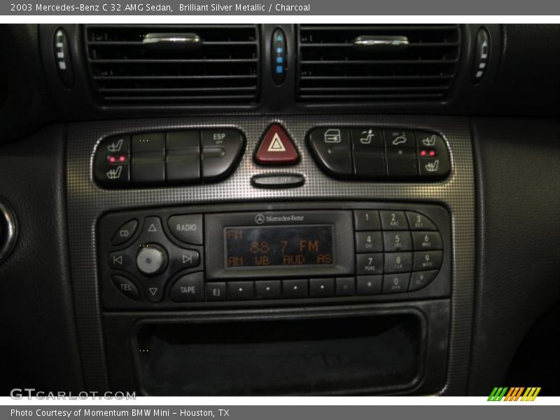 Brilliant Silver Metallic / Charcoal 2003 Mercedes-Benz C 32 AMG Sedan