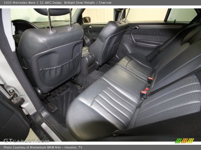 Brilliant Silver Metallic / Charcoal 2003 Mercedes-Benz C 32 AMG Sedan