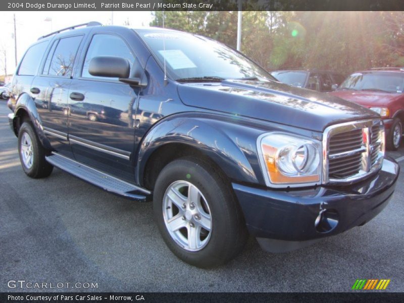Patriot Blue Pearl / Medium Slate Gray 2004 Dodge Durango Limited