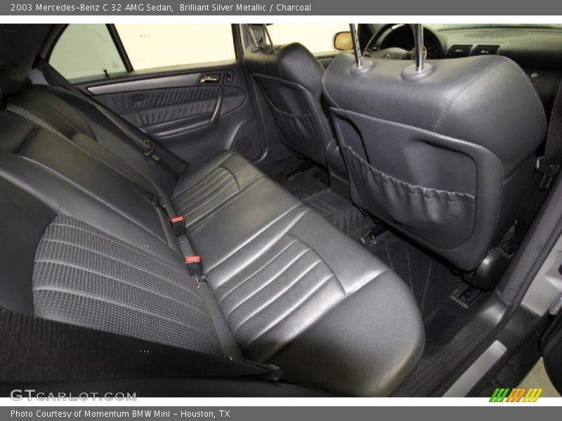 Brilliant Silver Metallic / Charcoal 2003 Mercedes-Benz C 32 AMG Sedan