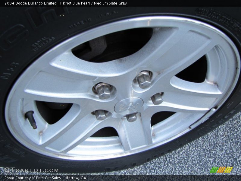 Patriot Blue Pearl / Medium Slate Gray 2004 Dodge Durango Limited
