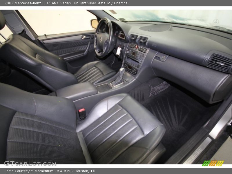 Brilliant Silver Metallic / Charcoal 2003 Mercedes-Benz C 32 AMG Sedan