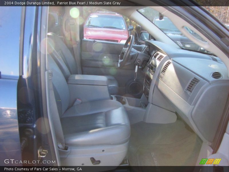 Patriot Blue Pearl / Medium Slate Gray 2004 Dodge Durango Limited