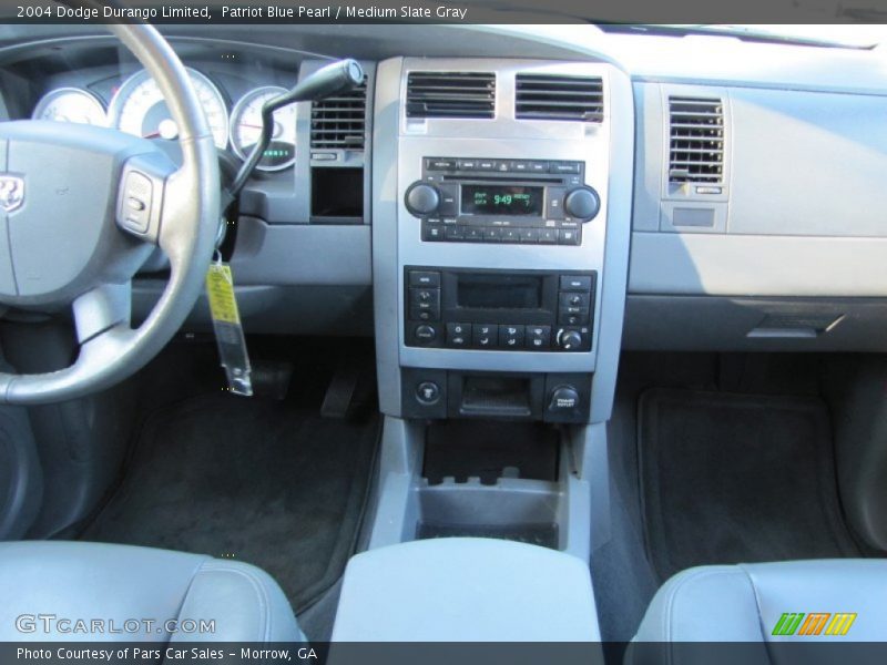Patriot Blue Pearl / Medium Slate Gray 2004 Dodge Durango Limited