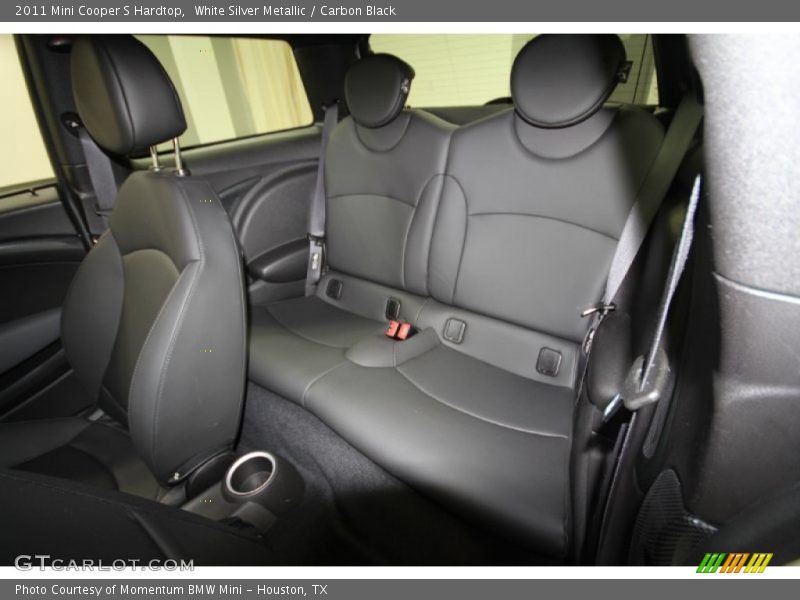White Silver Metallic / Carbon Black 2011 Mini Cooper S Hardtop