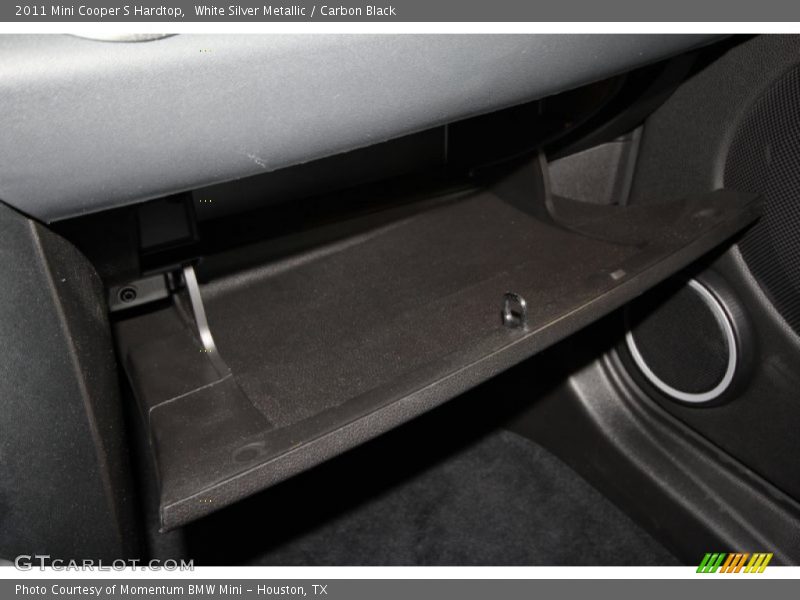 White Silver Metallic / Carbon Black 2011 Mini Cooper S Hardtop