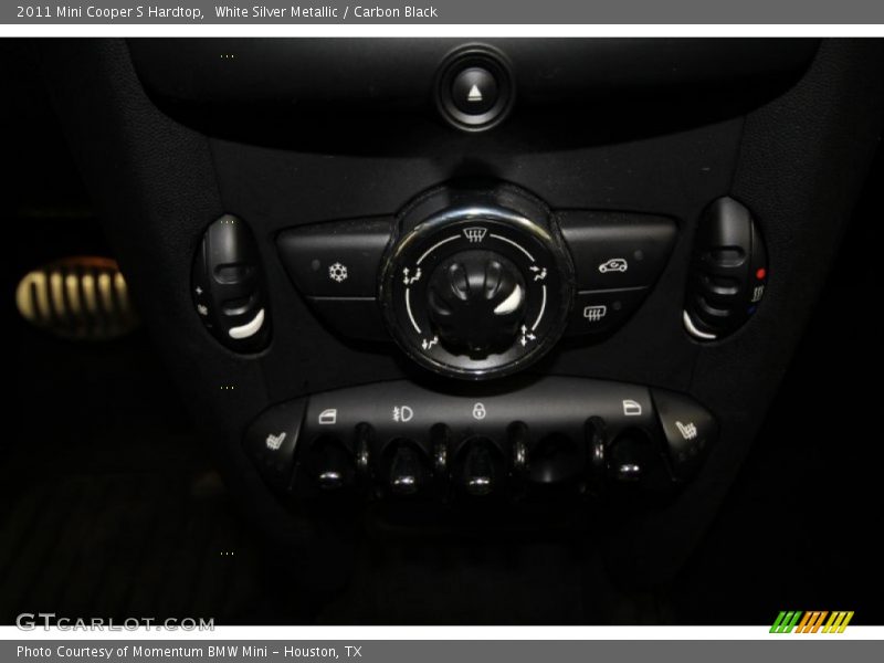 White Silver Metallic / Carbon Black 2011 Mini Cooper S Hardtop