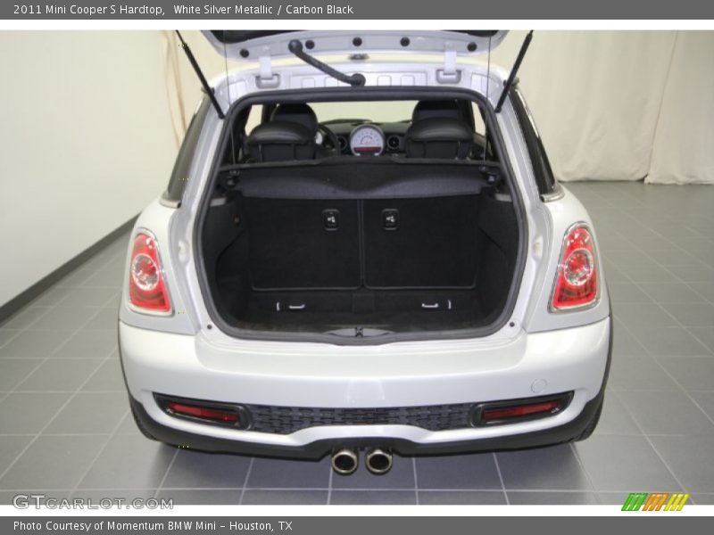 White Silver Metallic / Carbon Black 2011 Mini Cooper S Hardtop