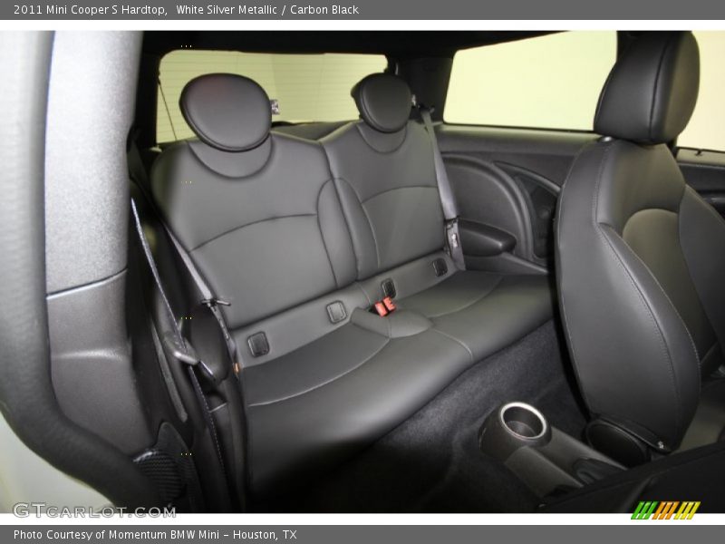 White Silver Metallic / Carbon Black 2011 Mini Cooper S Hardtop