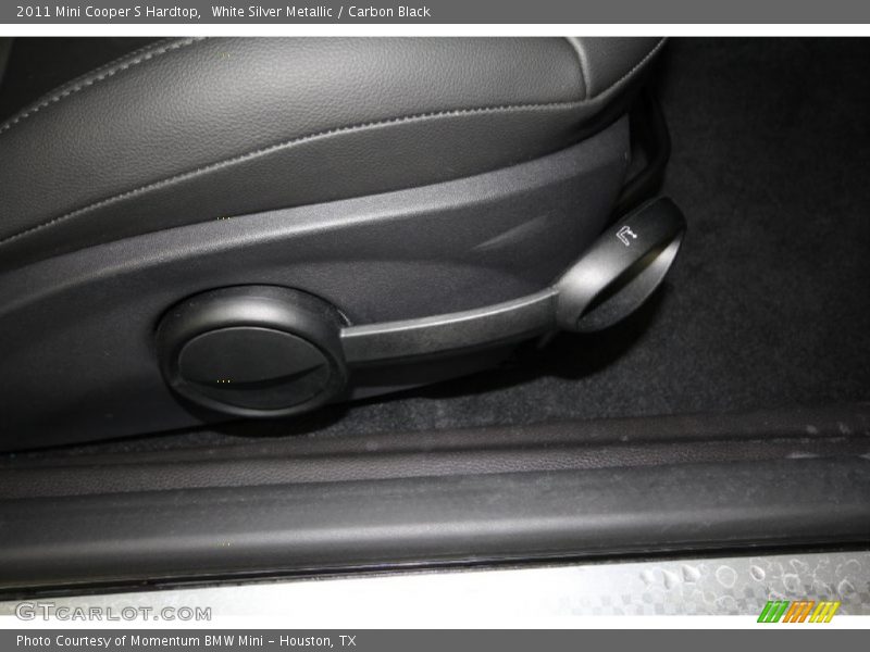 White Silver Metallic / Carbon Black 2011 Mini Cooper S Hardtop