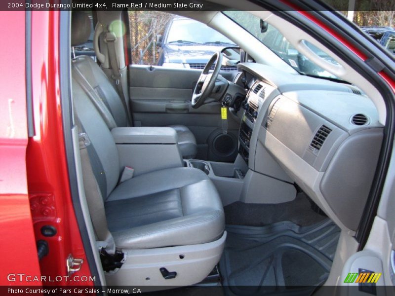 Flame Red / Medium Slate Gray 2004 Dodge Durango Limited 4x4