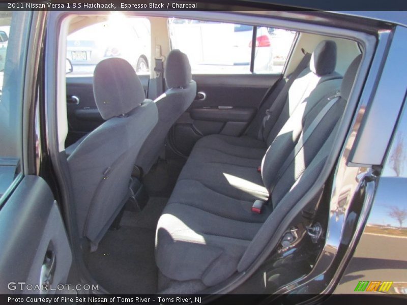 Espresso Black / Charcoal 2011 Nissan Versa 1.8 S Hatchback