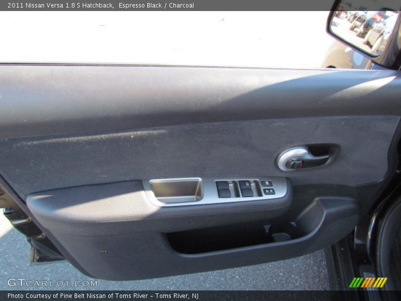 Espresso Black / Charcoal 2011 Nissan Versa 1.8 S Hatchback