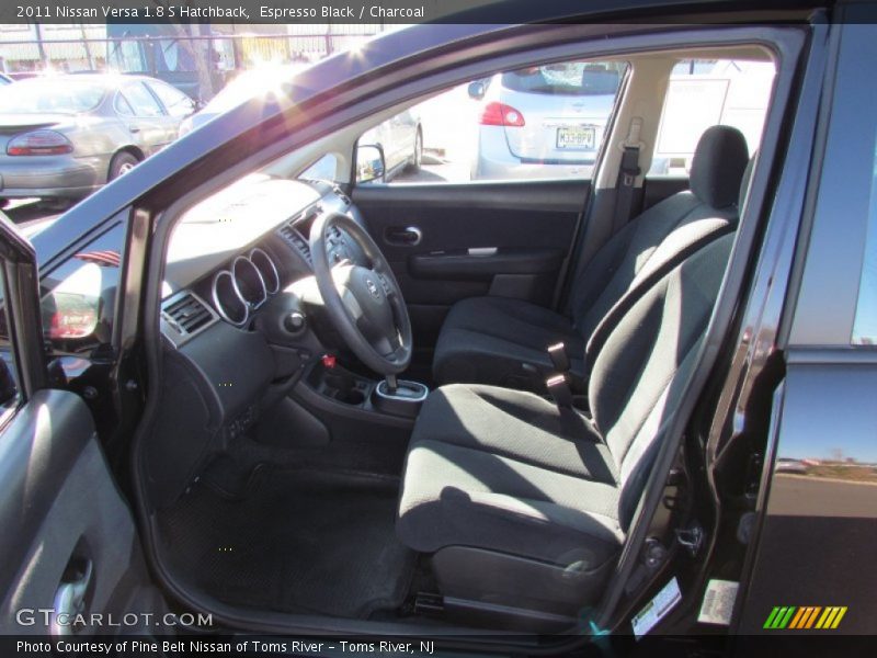 Espresso Black / Charcoal 2011 Nissan Versa 1.8 S Hatchback