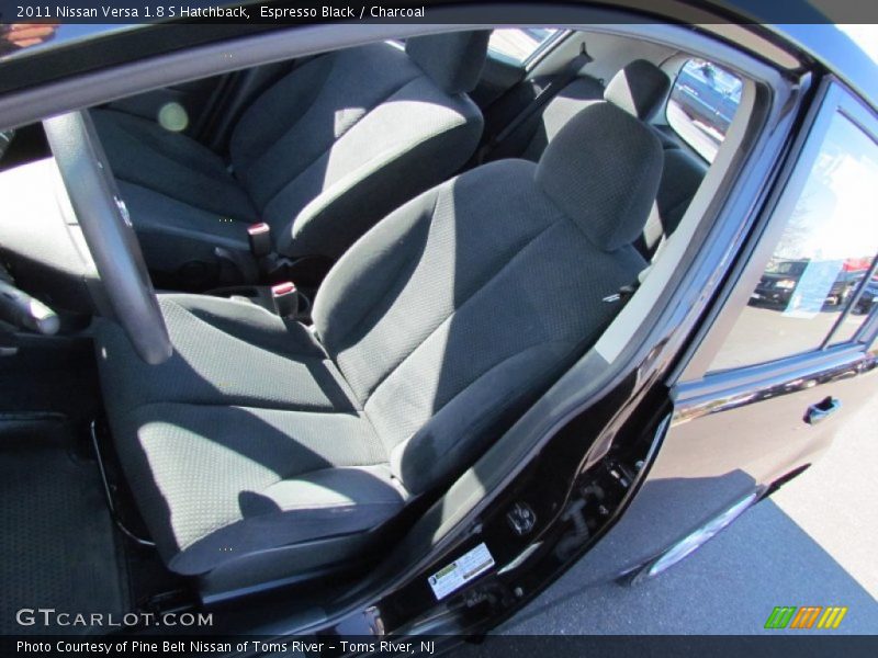 Espresso Black / Charcoal 2011 Nissan Versa 1.8 S Hatchback
