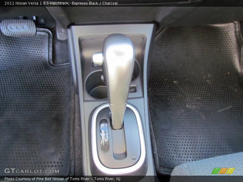 Espresso Black / Charcoal 2011 Nissan Versa 1.8 S Hatchback