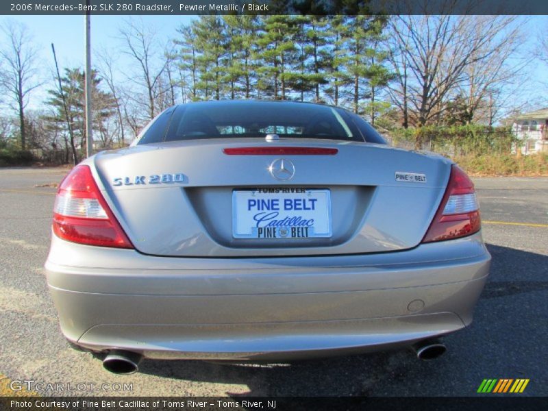 Pewter Metallic / Black 2006 Mercedes-Benz SLK 280 Roadster