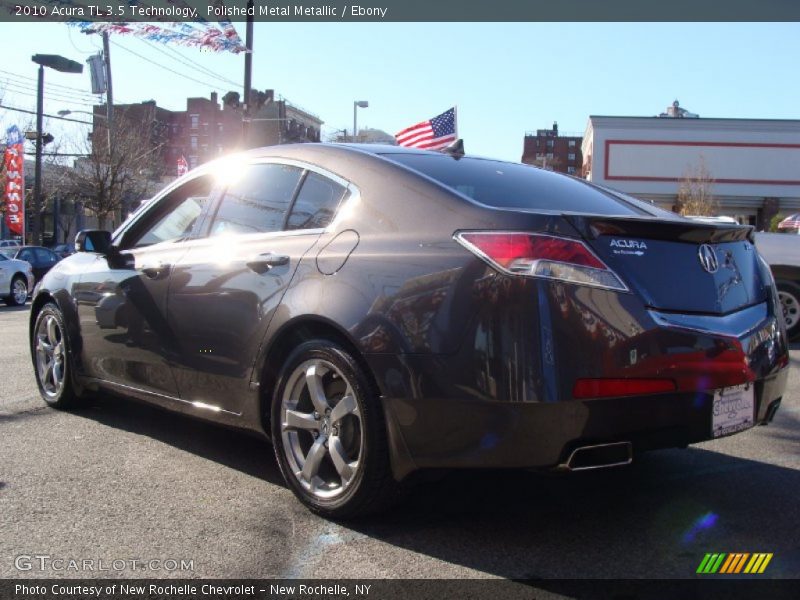 Polished Metal Metallic / Ebony 2010 Acura TL 3.5 Technology