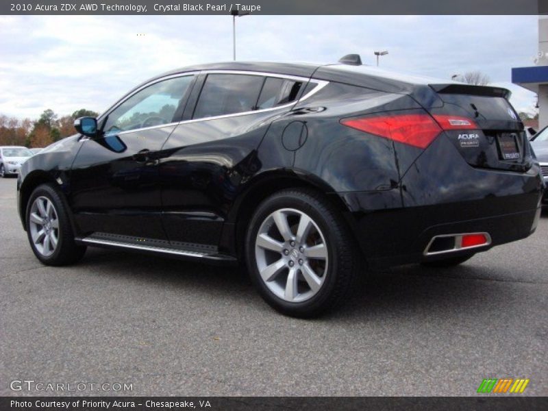  2010 ZDX AWD Technology Crystal Black Pearl