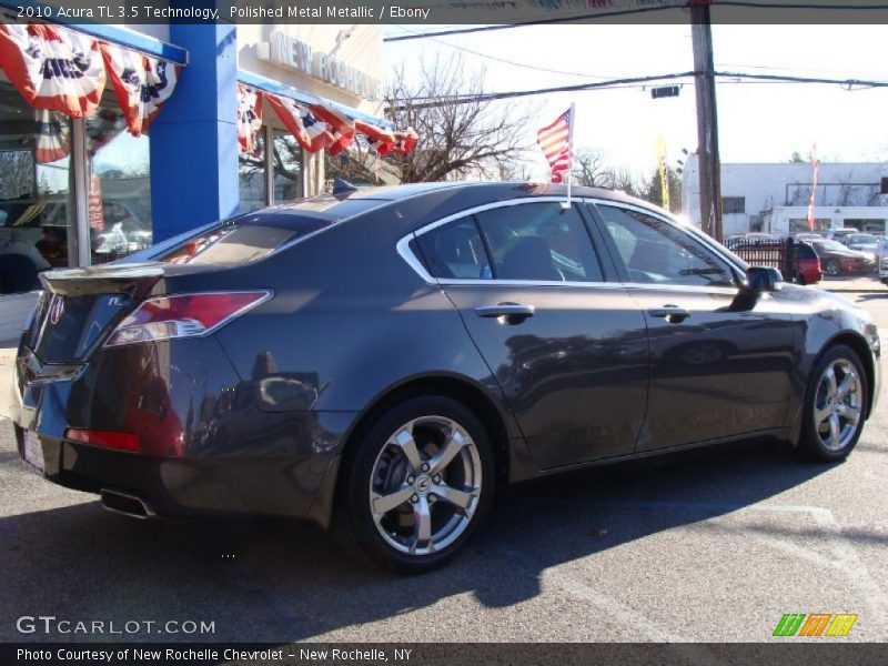 Polished Metal Metallic / Ebony 2010 Acura TL 3.5 Technology