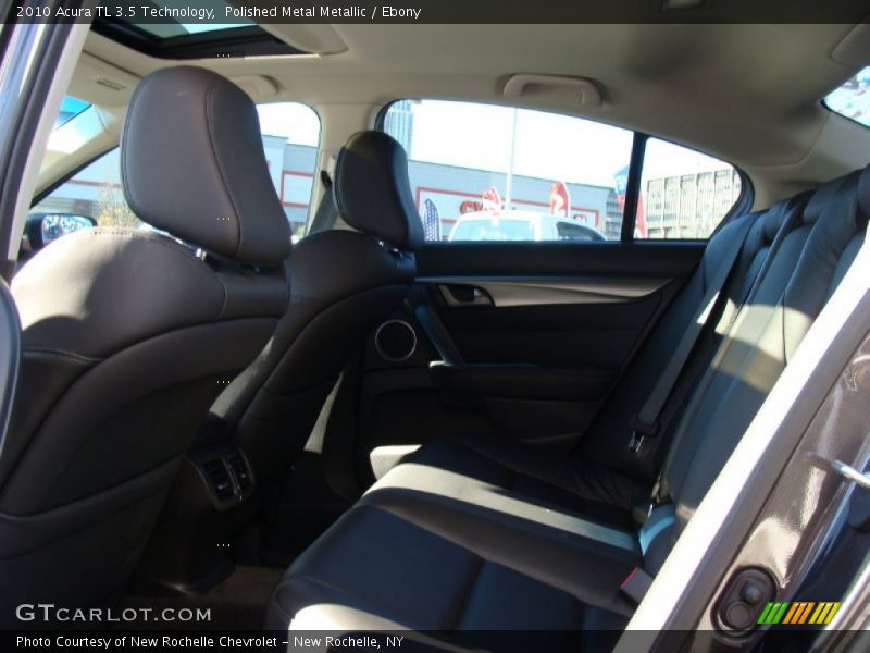 Polished Metal Metallic / Ebony 2010 Acura TL 3.5 Technology