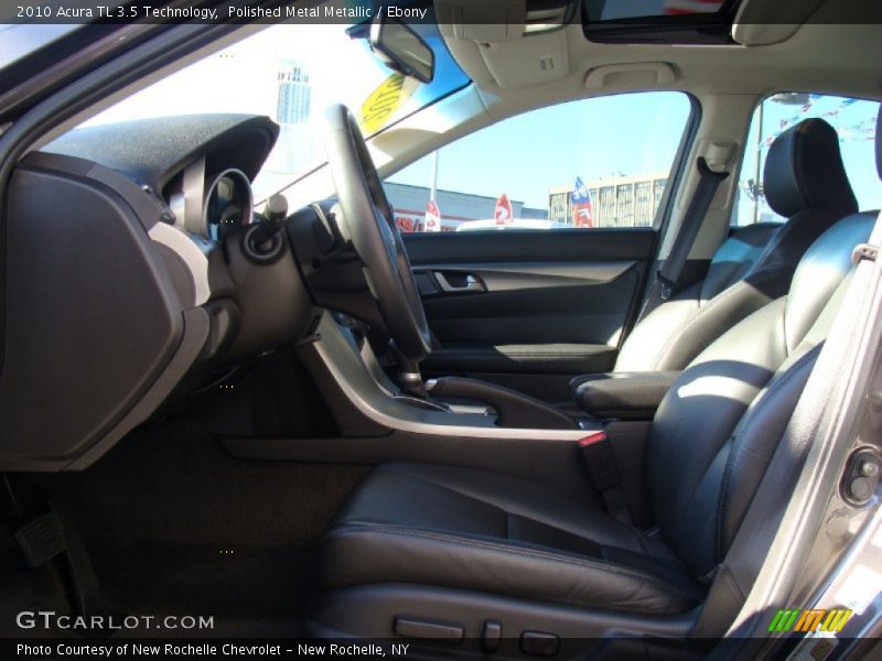 Polished Metal Metallic / Ebony 2010 Acura TL 3.5 Technology