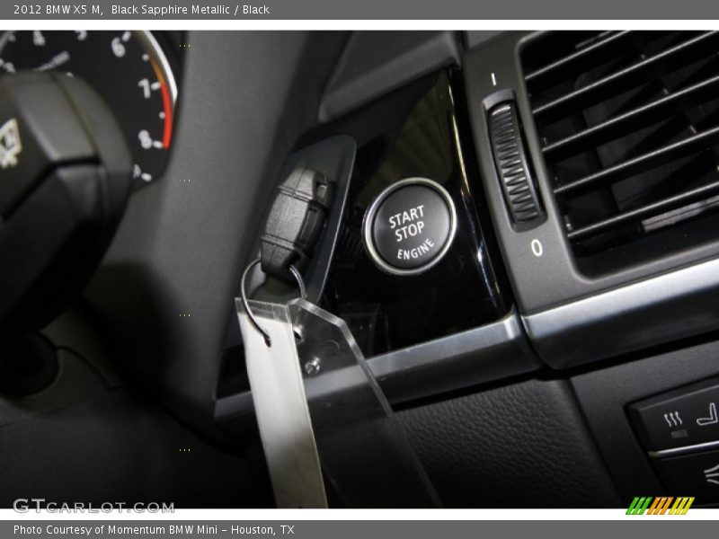 Black Sapphire Metallic / Black 2012 BMW X5 M