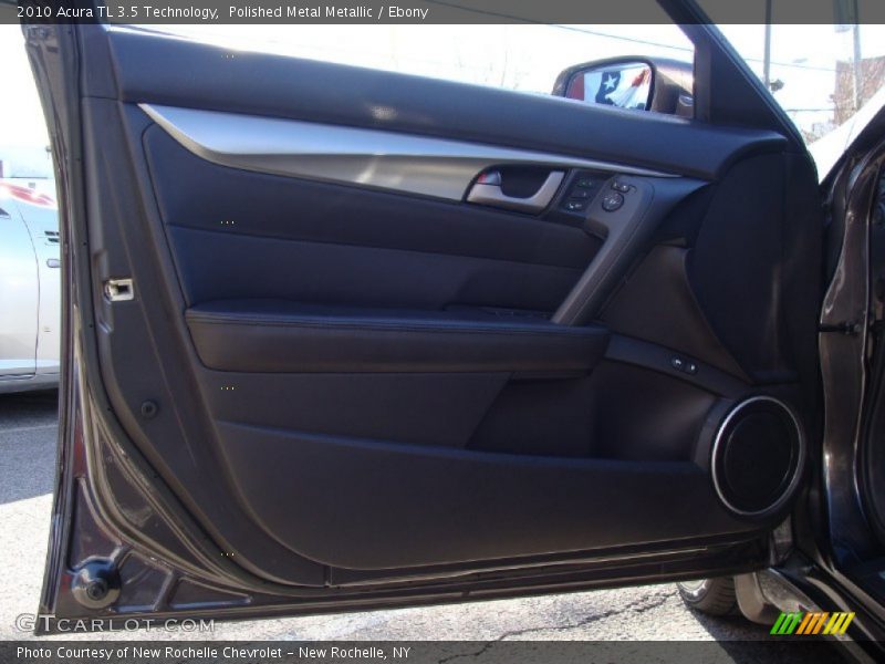 Polished Metal Metallic / Ebony 2010 Acura TL 3.5 Technology