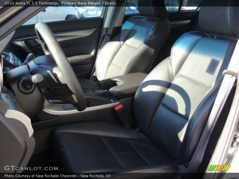 Polished Metal Metallic / Ebony 2010 Acura TL 3.5 Technology