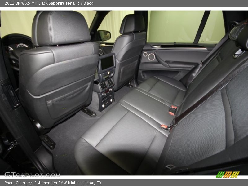 Black Sapphire Metallic / Black 2012 BMW X5 M