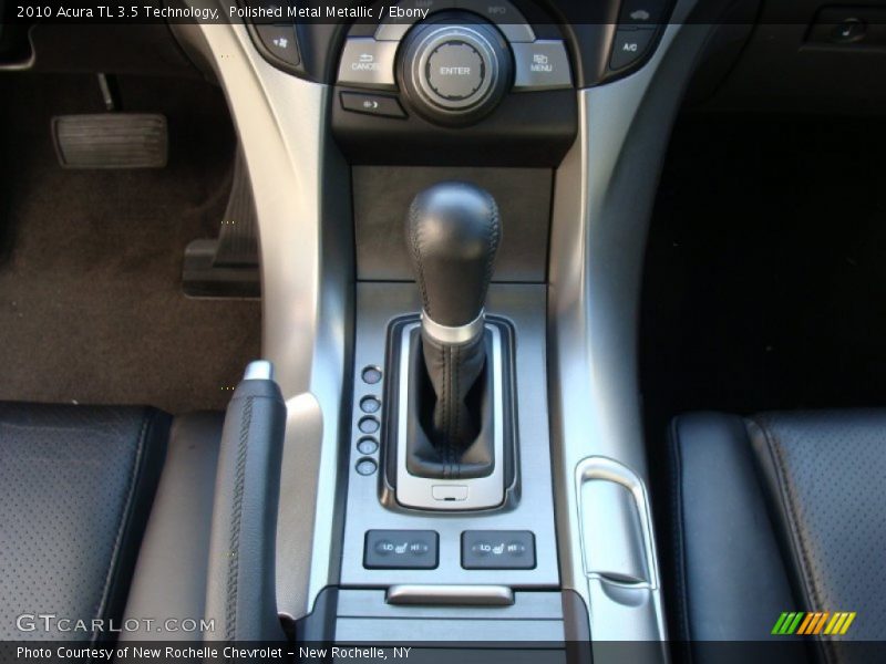 Polished Metal Metallic / Ebony 2010 Acura TL 3.5 Technology